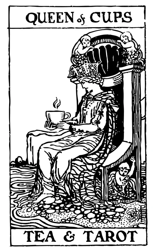 Queen of Cups - Tea & Tarot